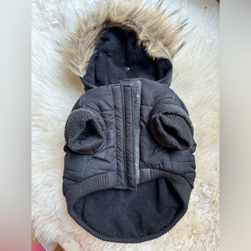 Canada Pooch North Pole Parka, Black